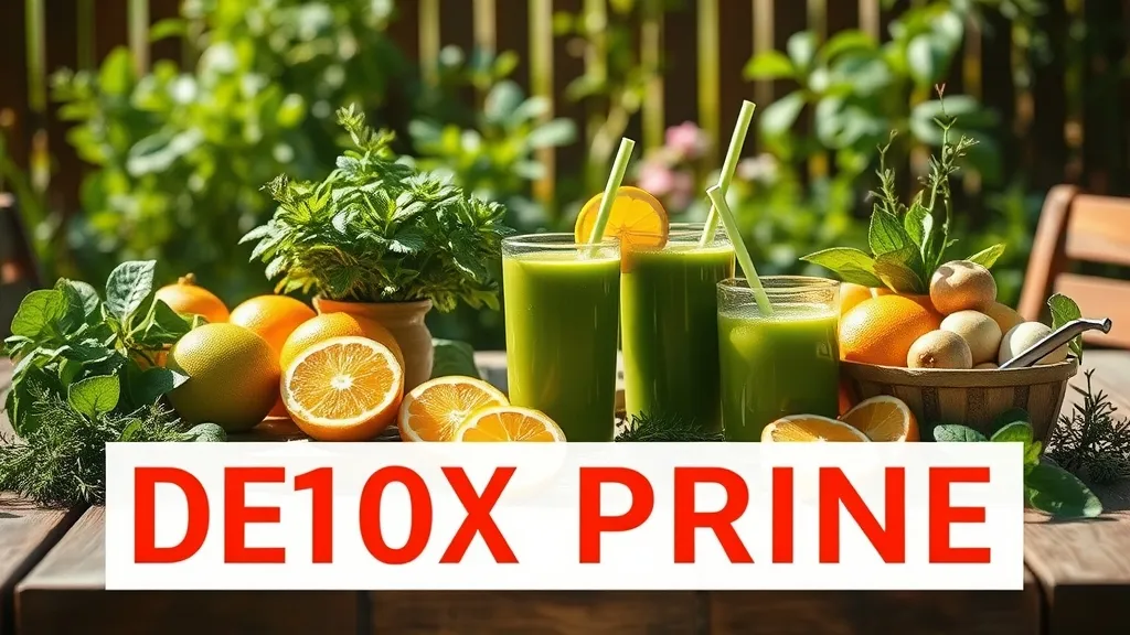 Protocole Détox Printemps 7 Jours : Nettoyage Hépatique Simple et Naturel pour Retrouver l'Énergie
