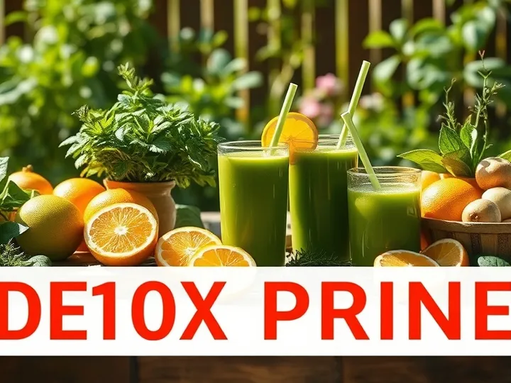 Protocole Détox Printemps 7 Jours : Nettoyage Hépatique Simple et Naturel pour Retrouver l'Énergie