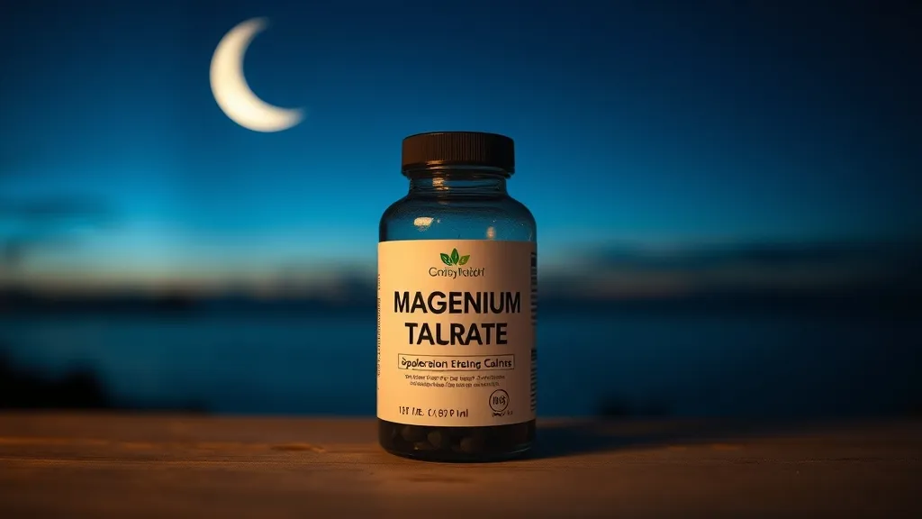 Magnésium taurate pour le sommeil et l’anxiété : bienfaits, posologie et timing